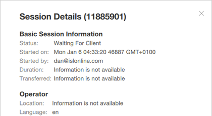 Session Details