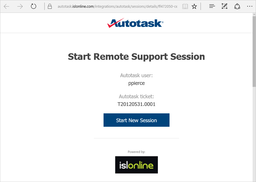 Remote Desktop Integrations For Autotask Isl Online