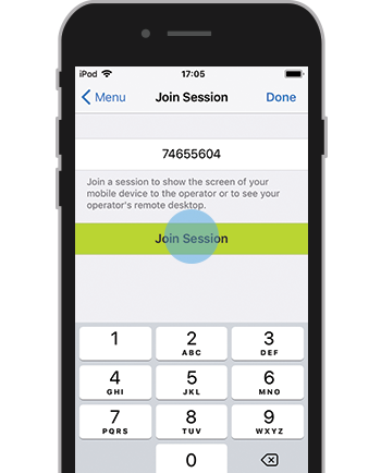 Mobilni z iOS