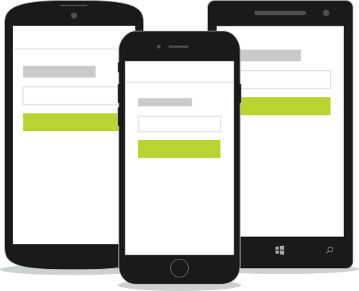 Von einer Mobile-App